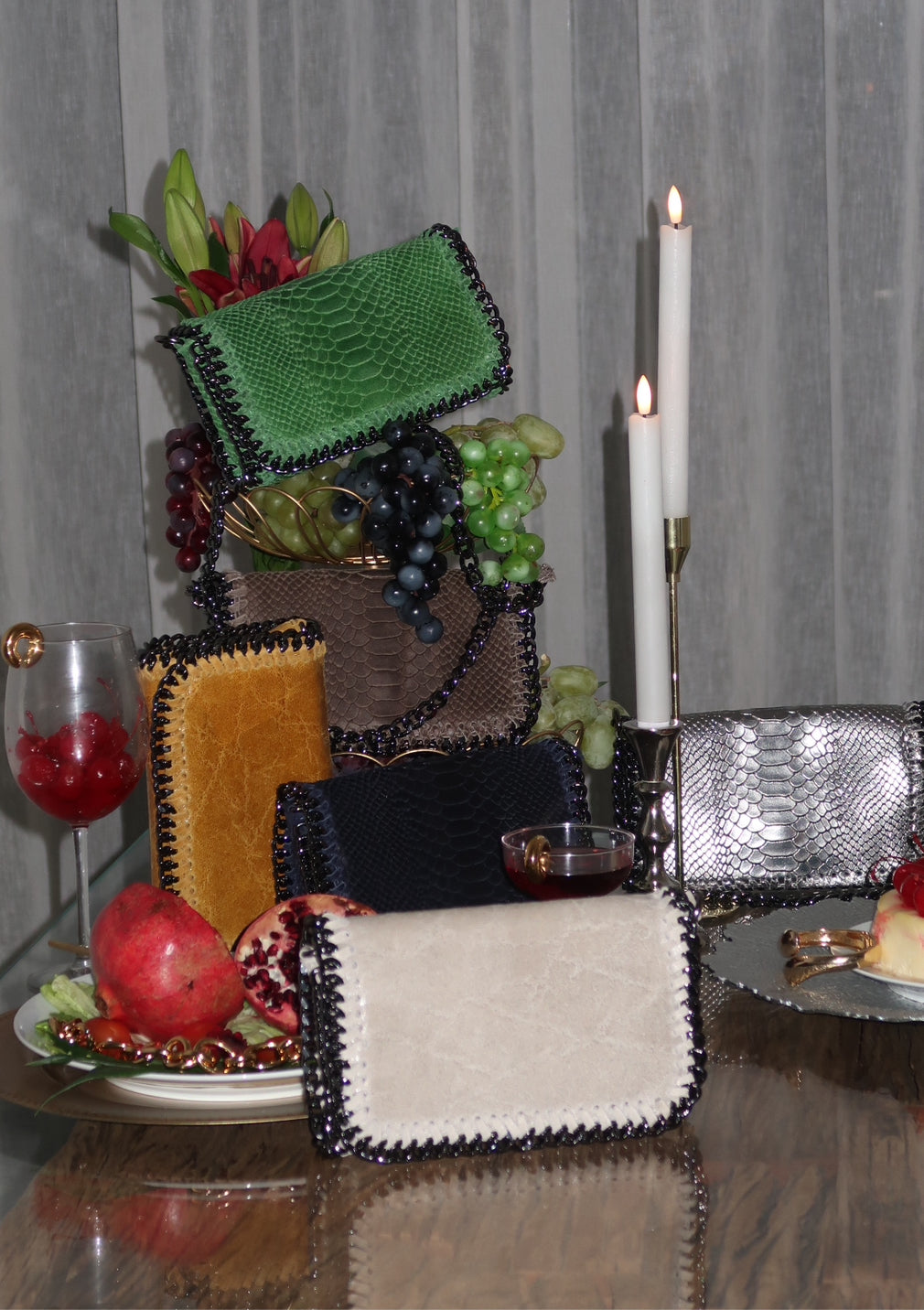 Bolsa con estampado Prato