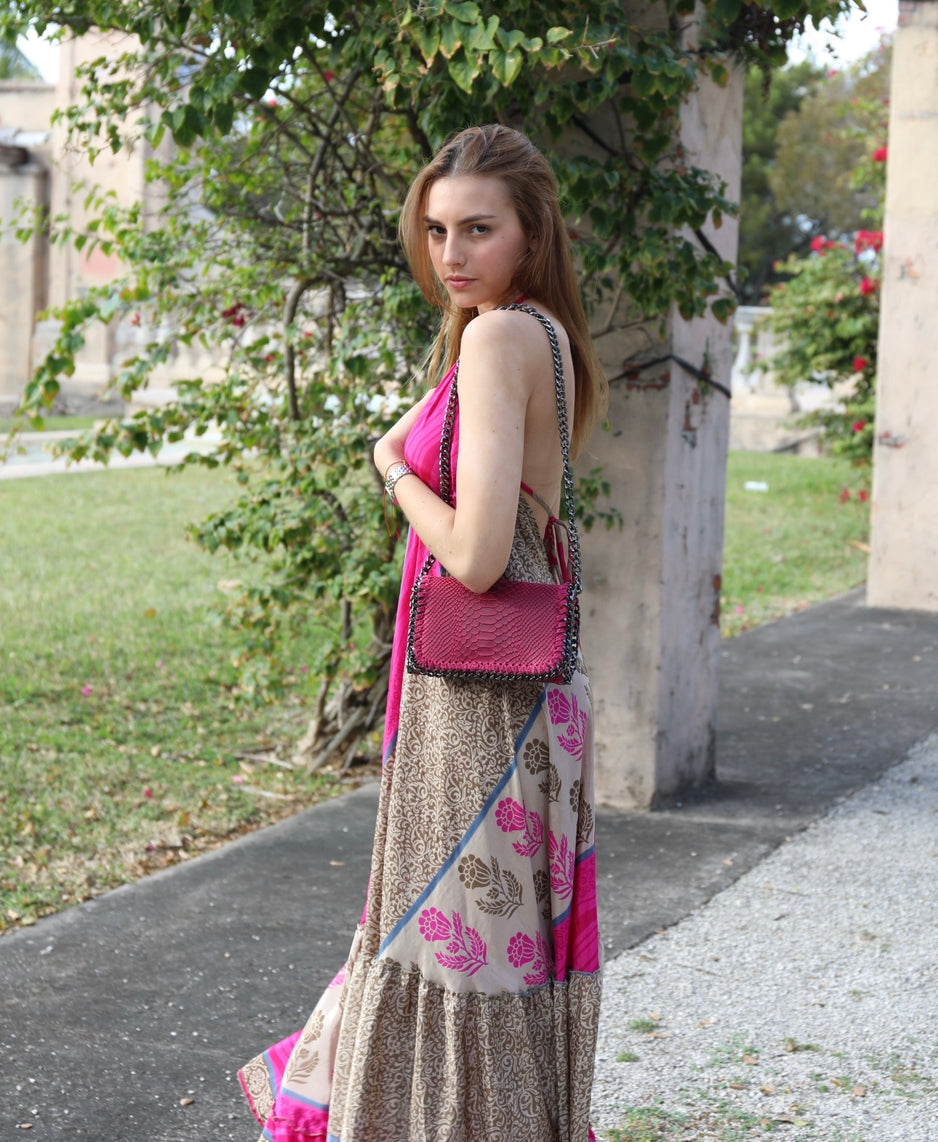 Bolsa color magenta
