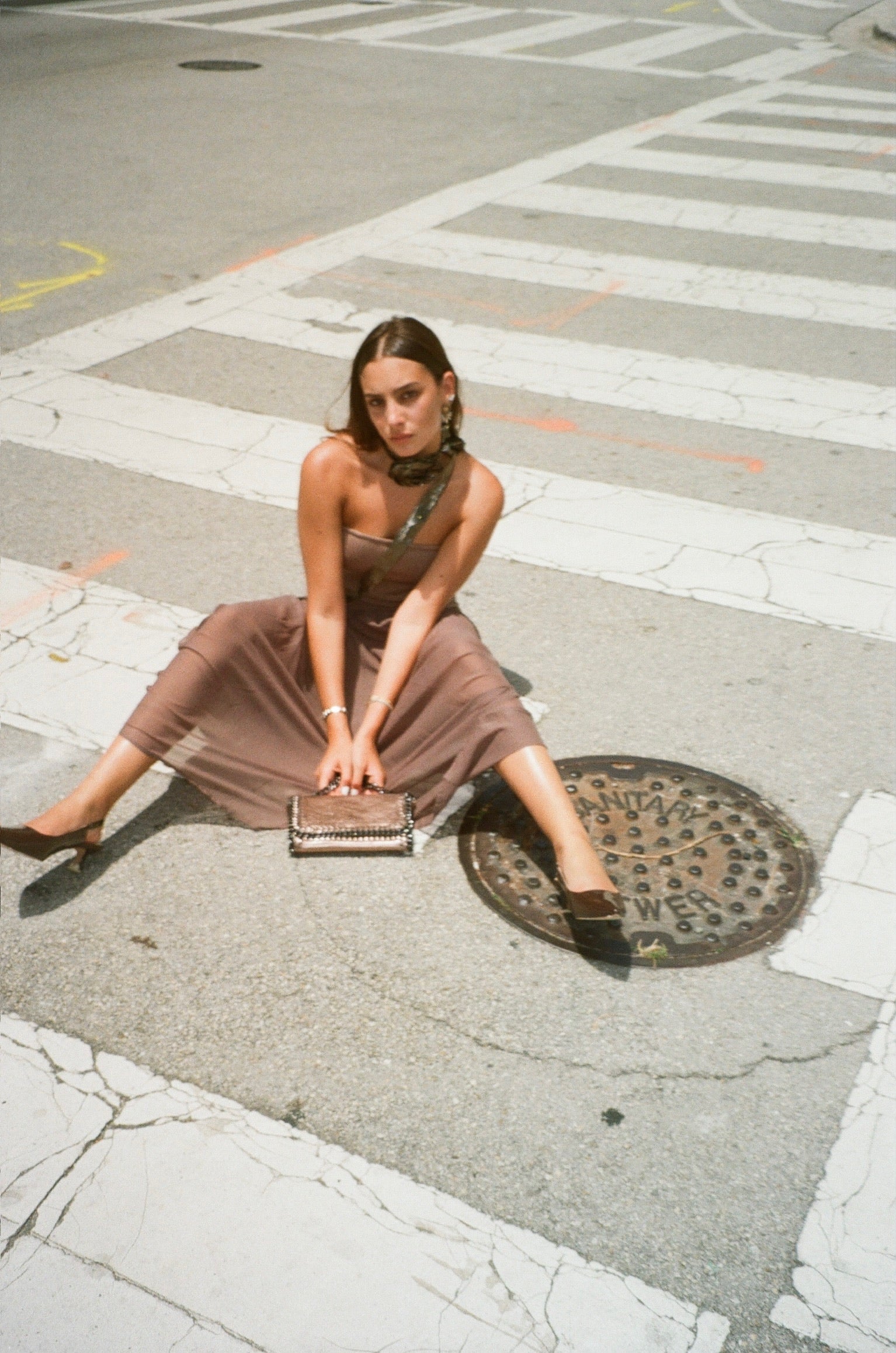 Matera Metallic Bag