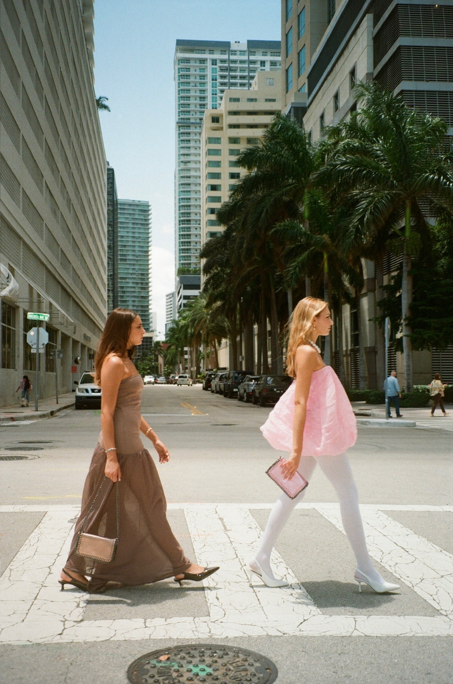 Matera Metallic Bag