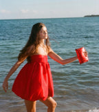 Red Metallic Bag